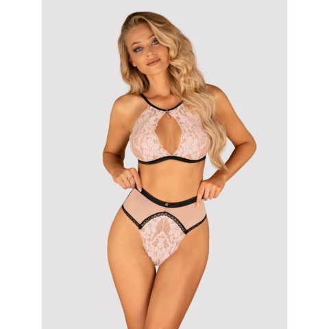 Seturi Si Compleuri, Set Lenjerie Sexy Cu Dantela Lilines L/xl, S/m, pasiune.ro