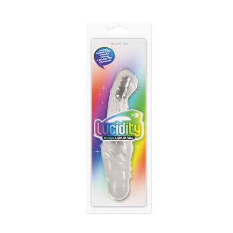 Outlet, Vibrator Lucidity Mirage Light-up, 17.5 Cm, pasiune.ro
