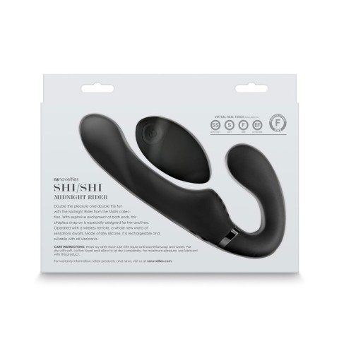 Pagina 5 - Vibratoare, Strap-on Cu Vibratii Shi/shi Midnight Rider, Negru, pasiune.ro