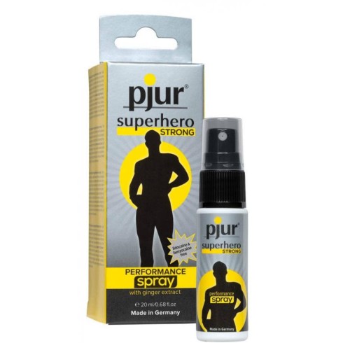 pjur, Spray Pentru Potenta Superhero Strong, 20 Ml, pasiune.ro
