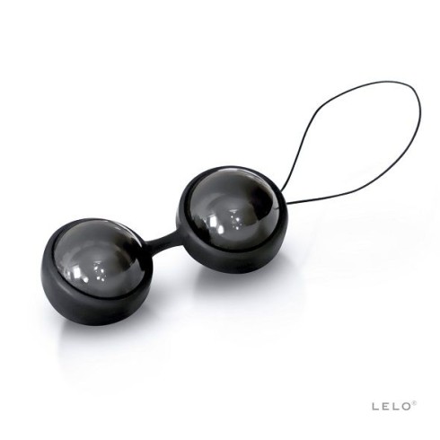 perfect, Bile Vaginale Kegel Lelo Luna, Negru, 2 Buc., pasiune.ro