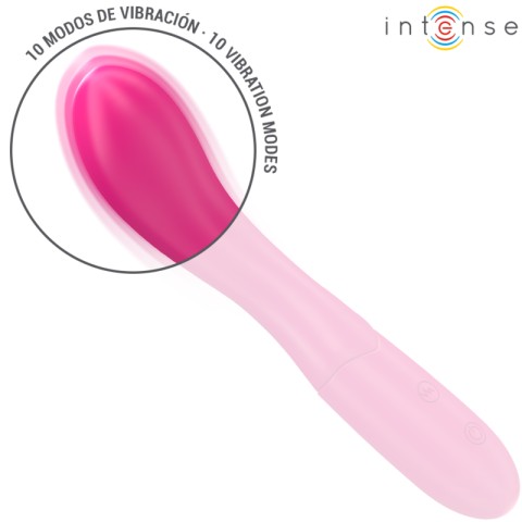 Intense, Vibrator Flexibil Lisette 19 Cm Roz, pasiune.ro