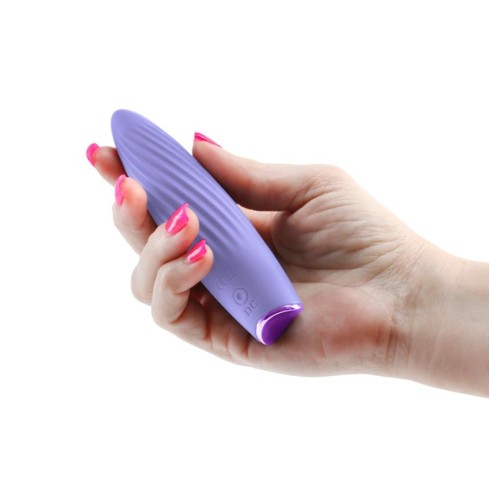 vibrator, Vibrator Clasic Revel Kismet, Mov, 11.5 Cm, pasiune.ro