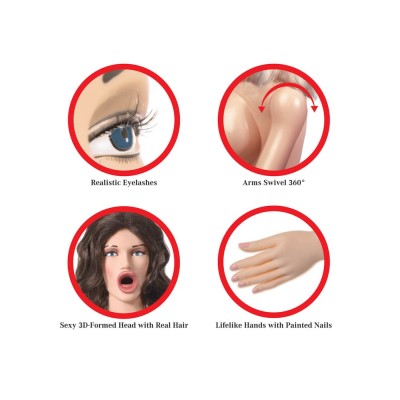 Papusa Gonflabila Bj Betty