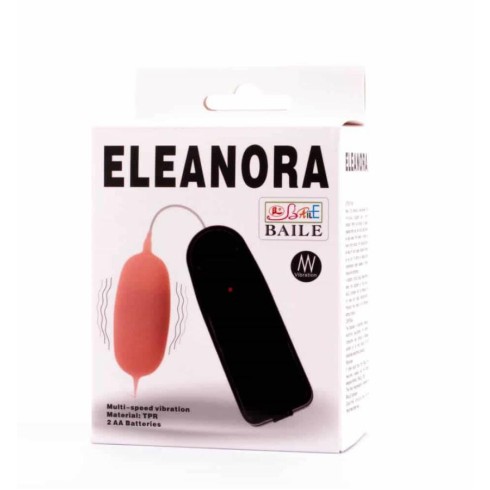 Ou Vibrator Realskin Eleanora, Negru
