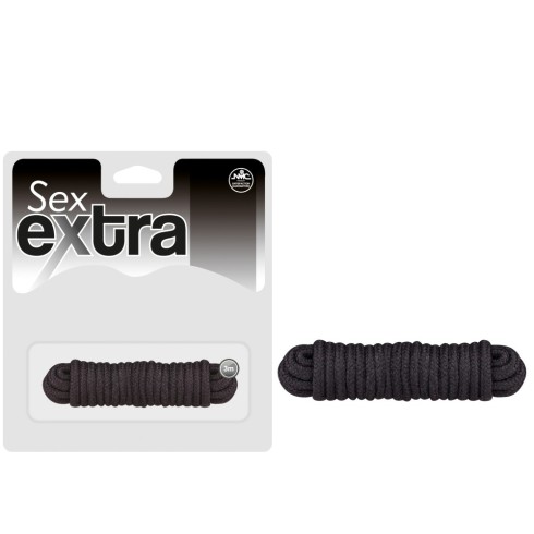 sex, Franghie Pentru Imobilizare Erotica Sex Extra Love, Negru, 3 Metri, pasiune.ro