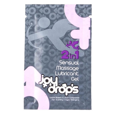 lubrifiant, 2 In 1 Lubrifiant/ Gel De Masaj Senzual, 5 Ml, pasiune.ro