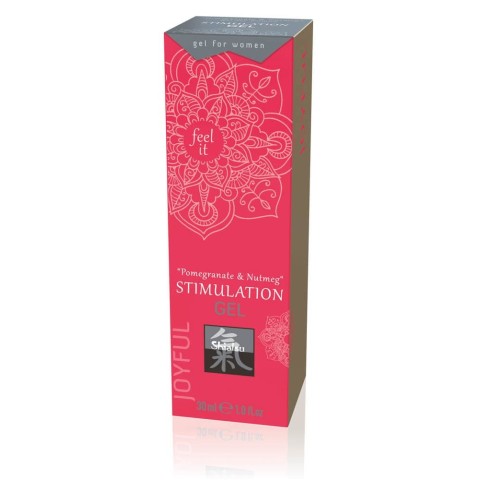 Shiatsu, Gel Stimulator Pentru Femei, Rodie & Nucsoara, 30 Ml, pasiune.ro