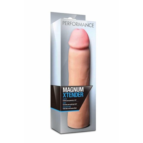 Mansoane penis, Extensie/manson Penis Performance Magnum Xtender, Bej, +4.4 Cm, pasiune.ro
