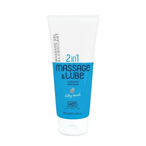 touch, Gel Lubrifiant Si Masaj 2in1 Silky Touch, 200 Ml, pasiune.ro