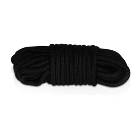 fetish, Franghie Fetish Bondage Rope, Negru, 10 M, pasiune.ro