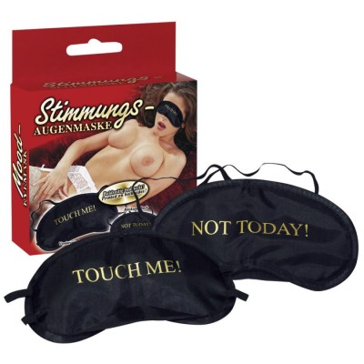 Masca Cu Mesaje, Negru + Auriu