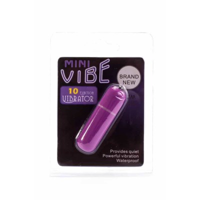 Vibrator Mini Vibe Lady Finger, Mov, 6 Cm
