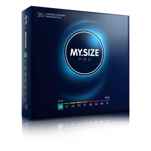 latex, Prezervative My Size Pro Diametru 45 Mm (36 Buc.), pasiune.ro