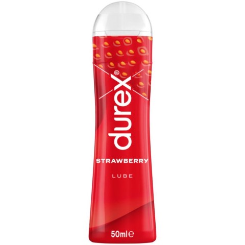 Produse sex, Lubrifiant Durex Play Strawberry 50 Ml, pasiune.ro