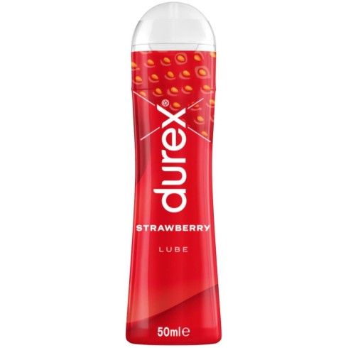 fustita, Lubrifiant Durex Play Strawberry 50 Ml, pasiune.ro