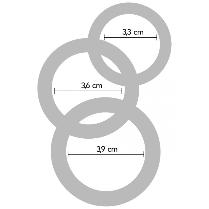 Set 3 Inele Penis Extreme Stamina Starter 5