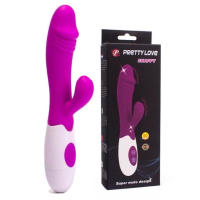 Vibrator Rabbit Snappy ,violet, 19.5 Cm