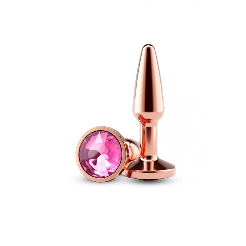anal, Plug Anal Ns Novelties Small Rose Gold, pasiune.ro