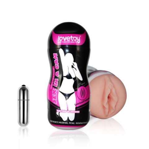 Lovetoys, Masturbator Cu Vibratii Sex In A Can, pasiune.ro