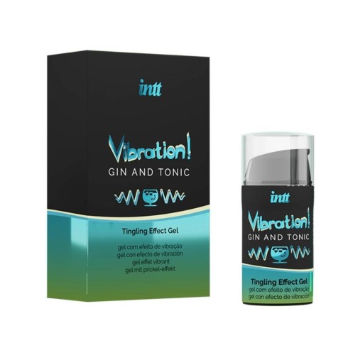 stimulant, Gel Stimulant Cu Aroma Gin Tonic Vibration, 15 Ml, pasiune.ro