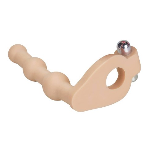 Vibratoare Anale, Stimulator Anal Cu Vibratii The Ultra Soft Double, 15 Cm, pasiune.ro