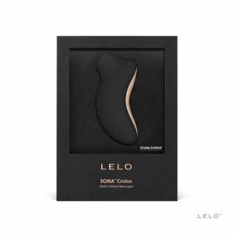 LELO, Stimulator Clitoridian Sona Cruise, Negru, pasiune.ro
