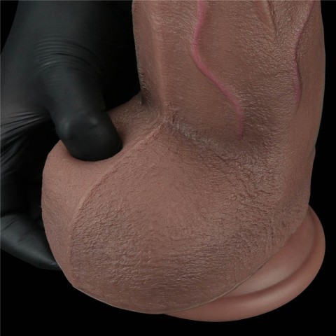 Pagina 7 - Dildouri Clasice, Dildo Realistic Dual Layered Silicone Cock Xxl, Brun, 31 Cm, pasiune.ro