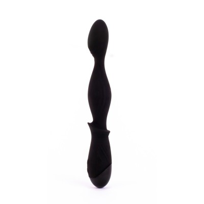 Vibrator Anal Cu Functie Incalzire I, Negru, 22 Cm