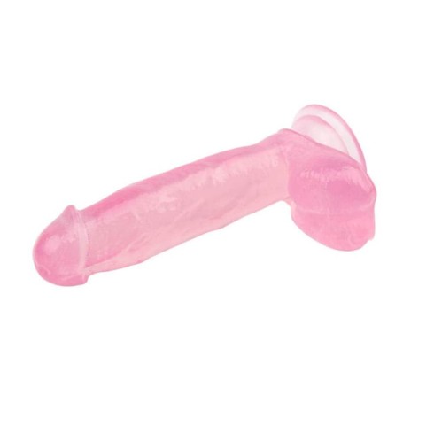 dildo, Dildo Clasic Cu Ventuza, Roz, 17.7 Cm, pasiune.ro