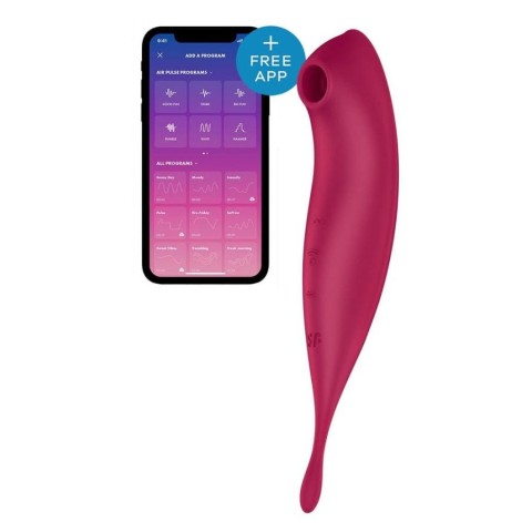 Pagina 2 - Vibratoare Clitoridiene, Vibrator Clitoridian Twirling Pro Connect App, Bordo, pasiune.ro