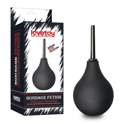 Irigator Intim Deluxe Bondage Fetish, Negru