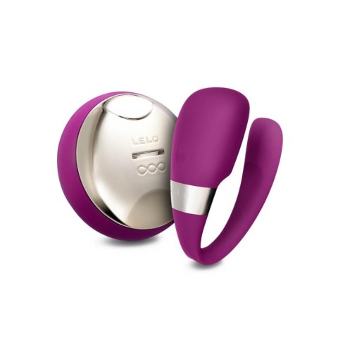 LELO, Vibrator Dublu Tiani 3, Violet, pasiune.ro