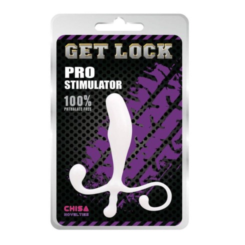anal, Stimulator Anal Get Lock Pro Stimulator, Alb, pasiune.ro