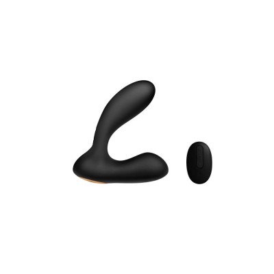 Vibrator Anal Vick, Negru, 10 Cm