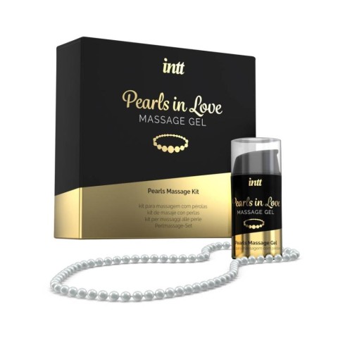 Masaj sexual, Gel Stimulant Pentru Masaj + Colier Perle, 15 Ml, pasiune.ro