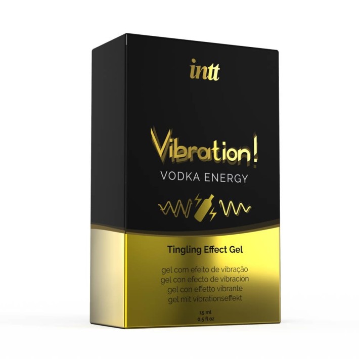 Gel Stimulant Cu Aroma Vodka Energy Vibration, 15 Ml