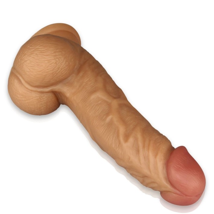 Vibrator Realistic Extra Gros Real Extreme, Natural, 21 Cm