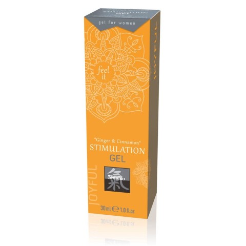 Shiatsu, Gel Stimulator Pentru Femei, Ghimbir &amp;amp; Scortisoara, 30 Ml, pasiune.ro