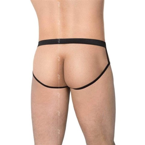 Lenjerie sexy barbati, Chiloti Tip Jockstrap, Galben, Marime Universala, pasiune.ro