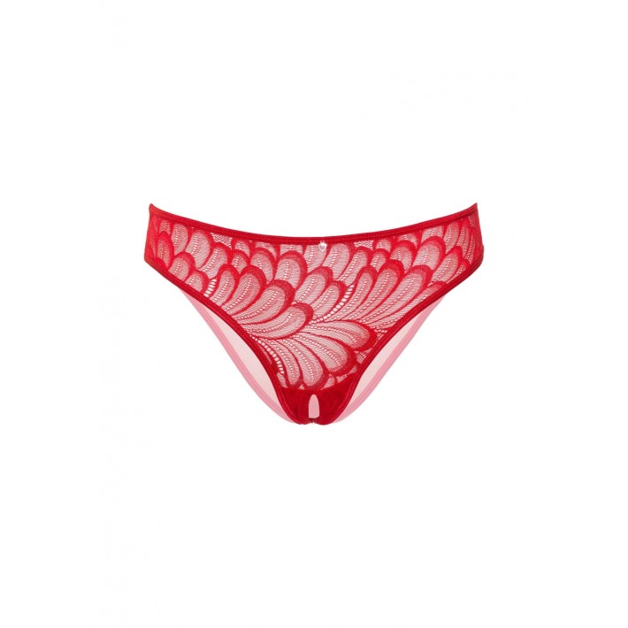 Chilot Cu Crapatura Daring Intimate Rosu 7