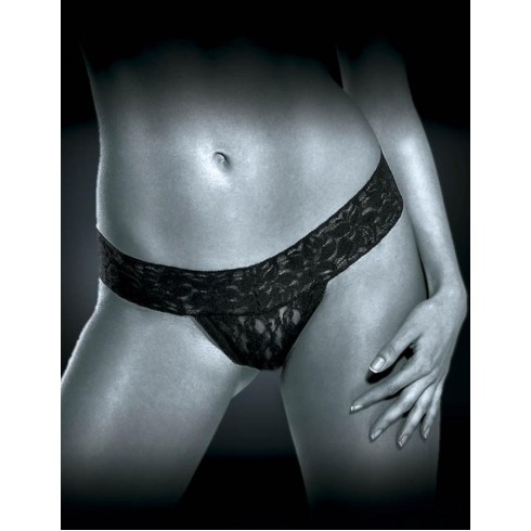 fetish, Chilotei Cu Vibratii Si Telecomanda, Negru, Regular Size, pasiune.ro