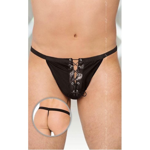 thongs, Chiloti Decupati Sexy, Negru, S-l, pasiune.ro