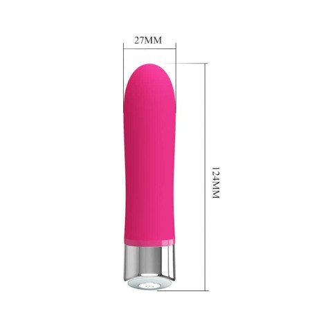 Vibratoare Oua Si Gloante, Mini Vibrator Sampson, Roz, 12 Cm, pasiune.ro