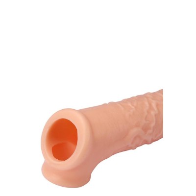 Extensie/manson Penis Cu Inel Testicule, Natural, 16.5 Cm