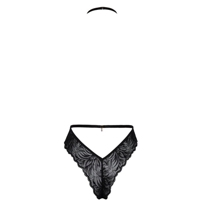 Body Kissable Din Dantela Negru 5