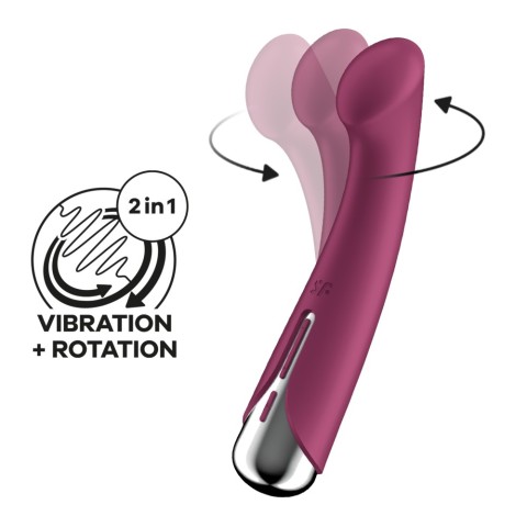 Pagina 3 - Vibratoare Punctul G, Vibrator Special Spinning G-spot 1, Rosu, 16.5 Cm, pasiune.ro