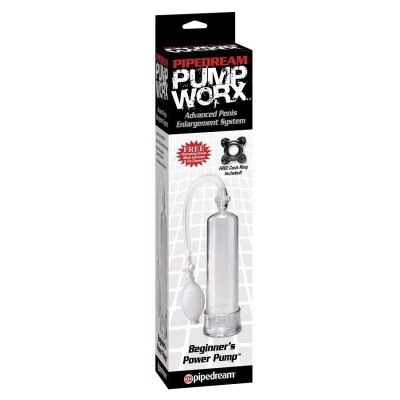 Pompa Penis Pentru Incepatori Beginners Power Pump, Transparent