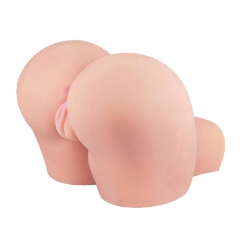 masturbator, Masturbator 2-in-1 2 Sweet Holes, Natural, pasiune.ro