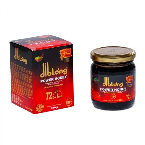 sex, Miere Afrodisiac Diblong Power Honey, Unisex, 240 Gr, pasiune.ro